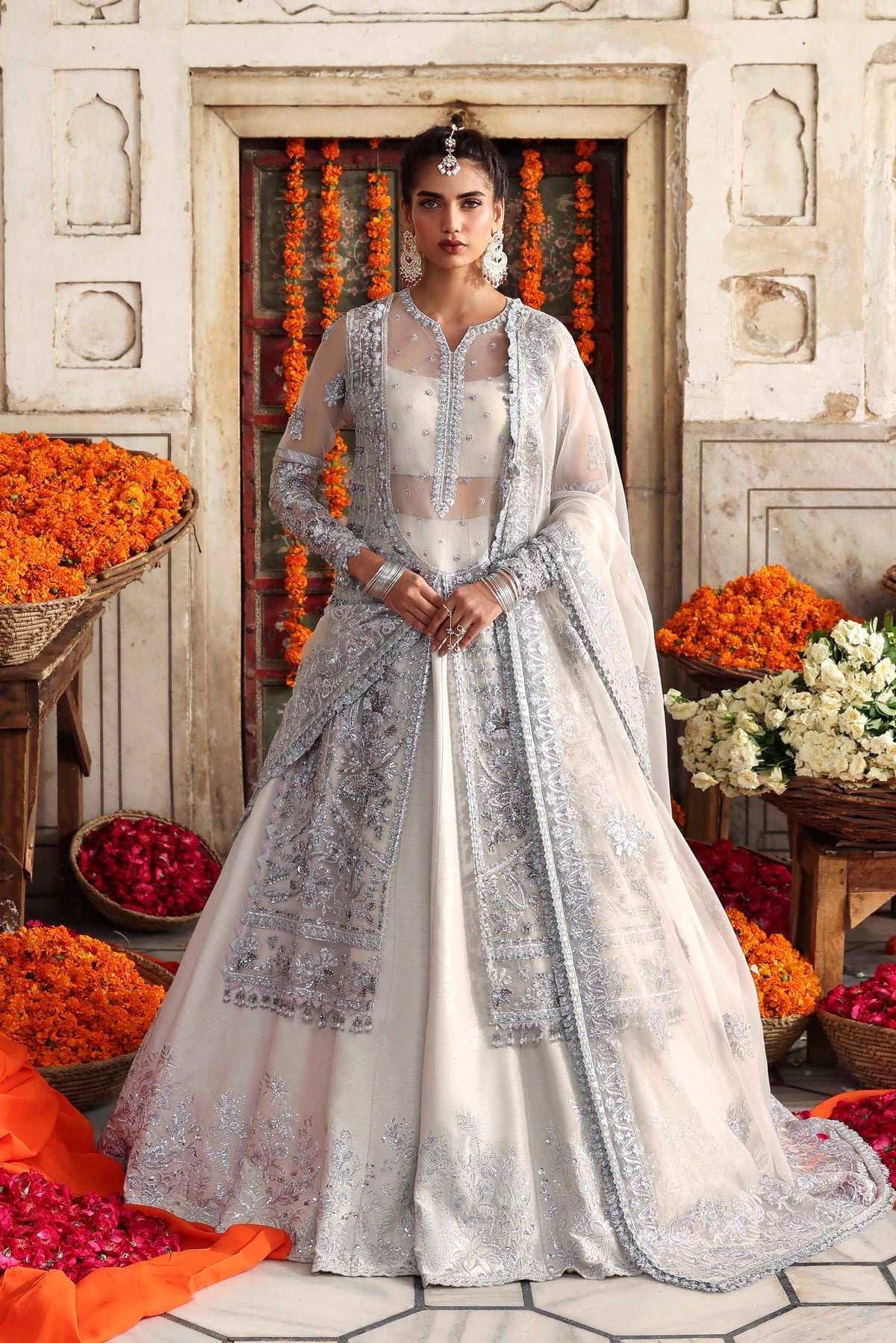 Akbar Aslam | Rang Mahal Formals | Safina - Formal Dress - available at Maria Faisal in UK and USA.