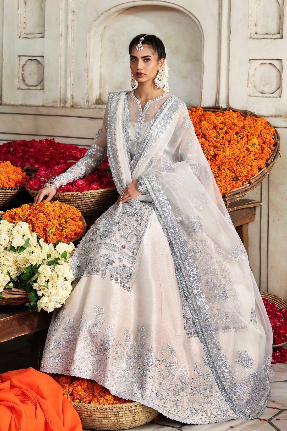 Akbar Aslam | Rang Mahal Formals | Safina - Formal Dress - available at Maria Faisal in UK and USA.
