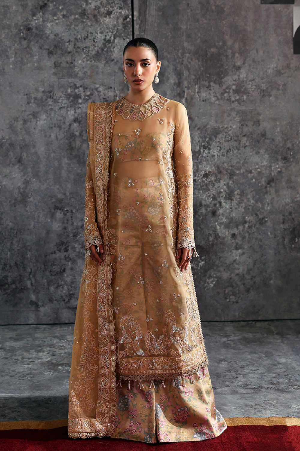 Zarposh | Seraphine Wedding Formals | LUSTRE - Wedding Dress - available at Maria Faisal in UK and USA.