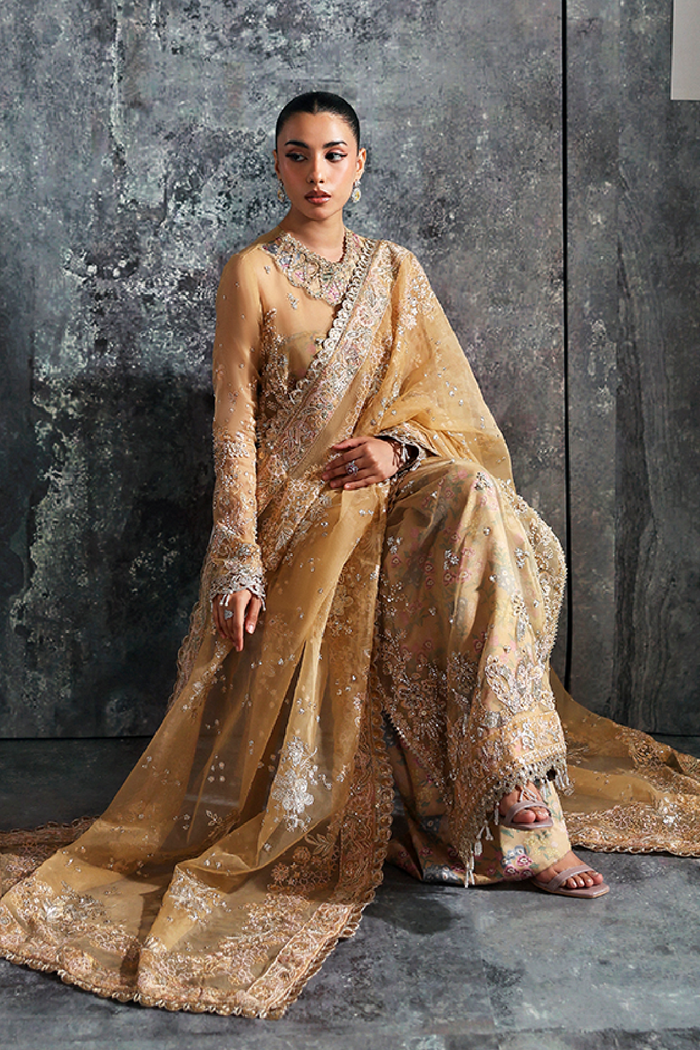 Zarposh | Seraphine Wedding Formals | LUSTRE - Wedding Dress - available at Maria Faisal in UK and USA.