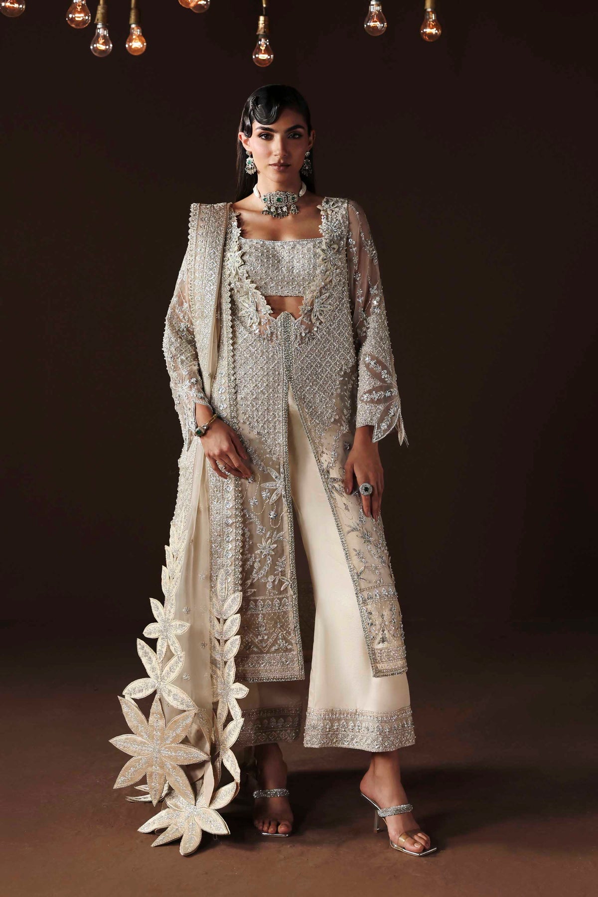 Akbar Aslam | Luxury Formals | Hazel - Formal Dress - available at Maria Faisal in UK and USA.