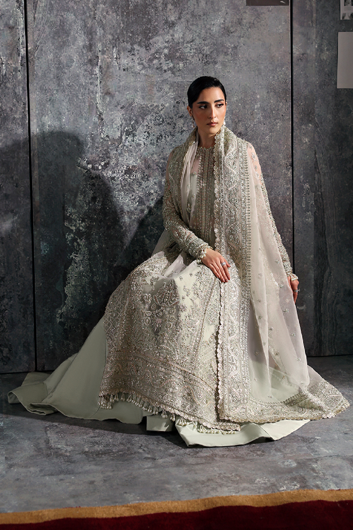Zarposh | Seraphine Wedding Formals | HALO - Wedding Dress - available at Maria Faisal in UK and USA.