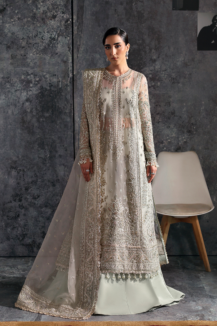 Zarposh | Seraphine Wedding Formals | HALO - Wedding Dress - available at Maria Faisal in UK and USA.