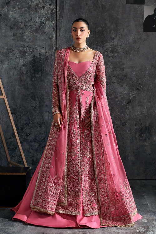 Zarposh | Seraphine Wedding Formals | LILIUM - Wedding Dress - available at Maria Faisal in UK and USA.