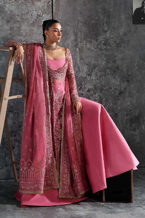 Zarposh | Seraphine Wedding Formals | LILIUM - Wedding Dress - available at Maria Faisal in UK and USA.