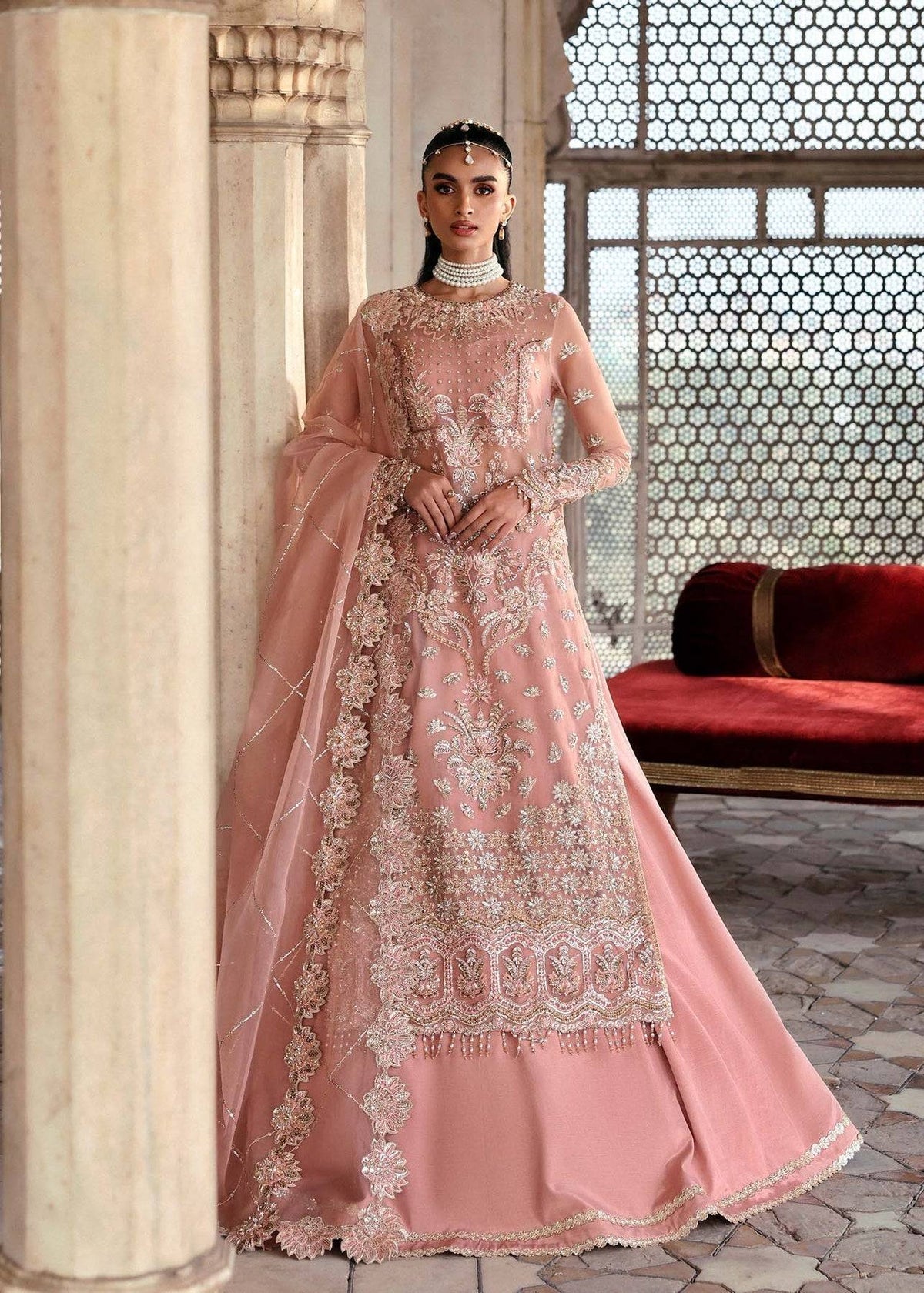 Akbar Aslam | Dastaan Luxury Formals | Nazneen by Maria Faisal - Registered Vendor of : Akbar Aslam - type : Ladies Clothes - 100% original wedding dresses
