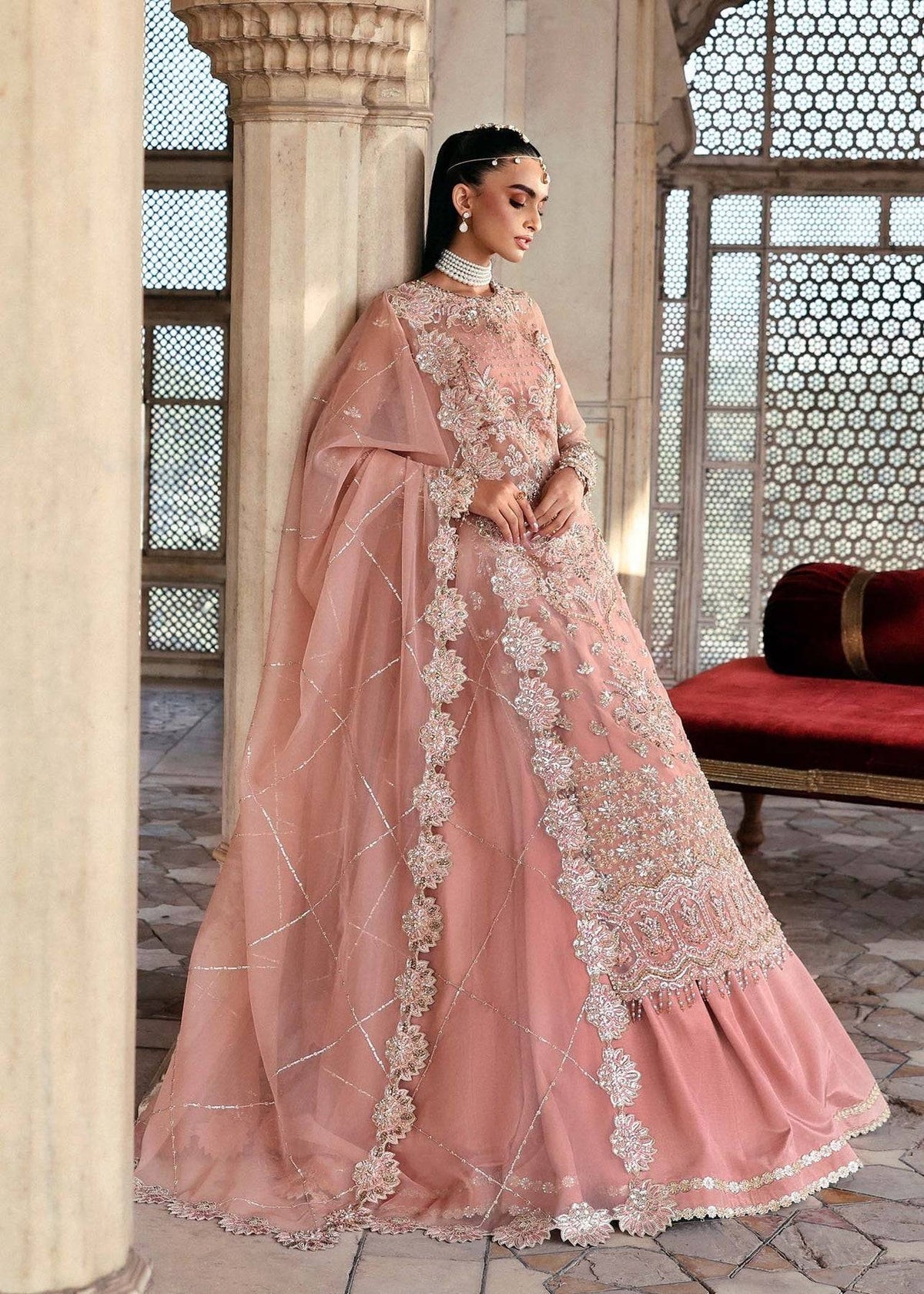 Akbar Aslam | Dastaan Luxury Formals | Nazneen by Maria Faisal - Registered Vendor of : Akbar Aslam - type : Ladies Clothes - 100% original wedding dresses