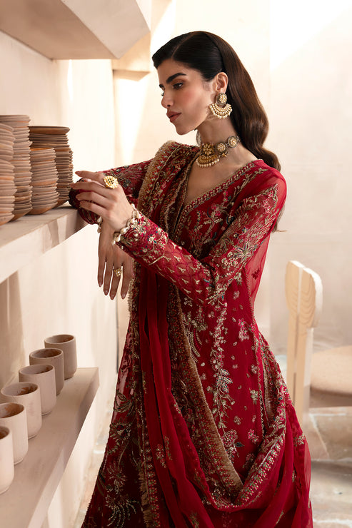 Emaan Adeel | Clay Couture | CARMINE - Ladies Clothes 