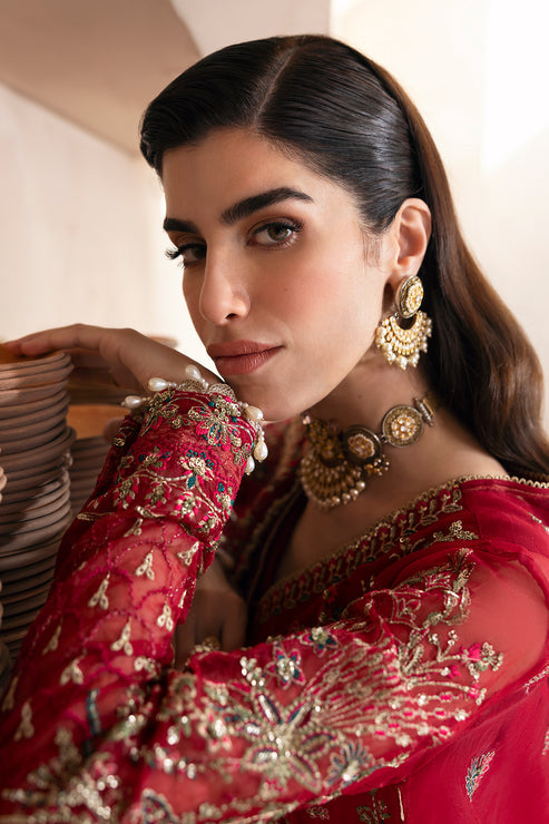 Emaan Adeel | Clay Couture | CARMINE - Ladies Clothes 