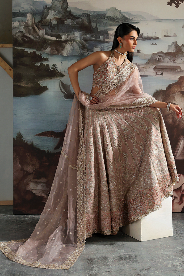 Zarposh | Seraphine Wedding Formals | CELESTE - Wedding Dress - available at Maria Faisal in UK and USA.