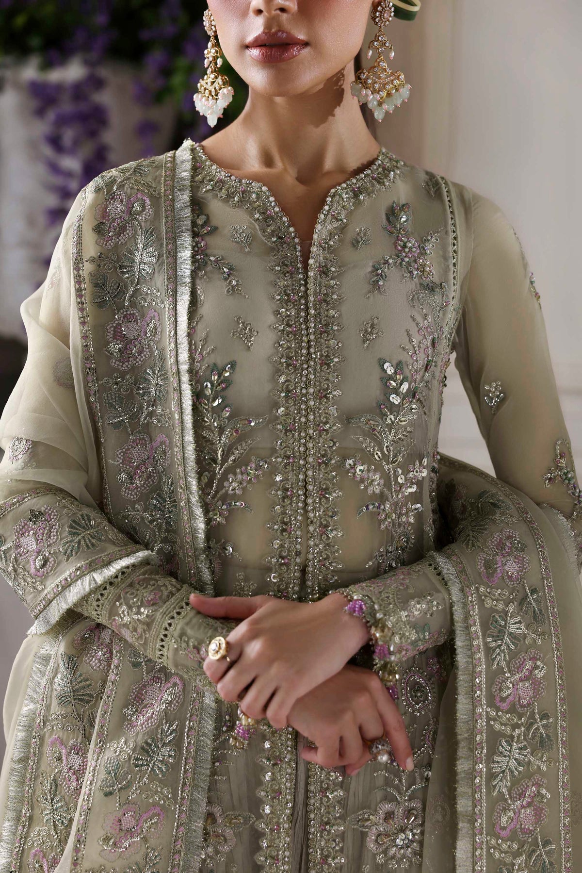 Akbar Aslam | Deewani Wedding Formals | Obsidian - Ladies Clothes - Maria Faisal