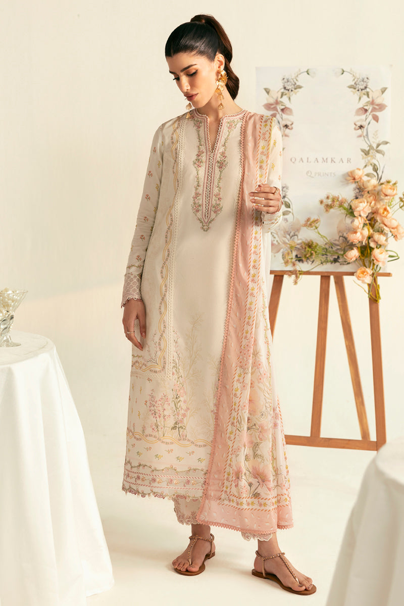Qalamkar | Q Prints 2025 | PQ-01 NENA - Ladies Clothes 