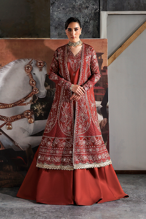 Zarposh | Seraphine Wedding Formals | AMORETTE - Wedding Dress - available at Maria Faisal in UK and USA.