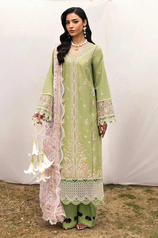 Qalamkar | Qlinekari Lawn | DC-01 Lovisa by Maria Faisal - Registered Vendor of : Qalamkar - type : Ladies Clothes - 100% original wedding dresses