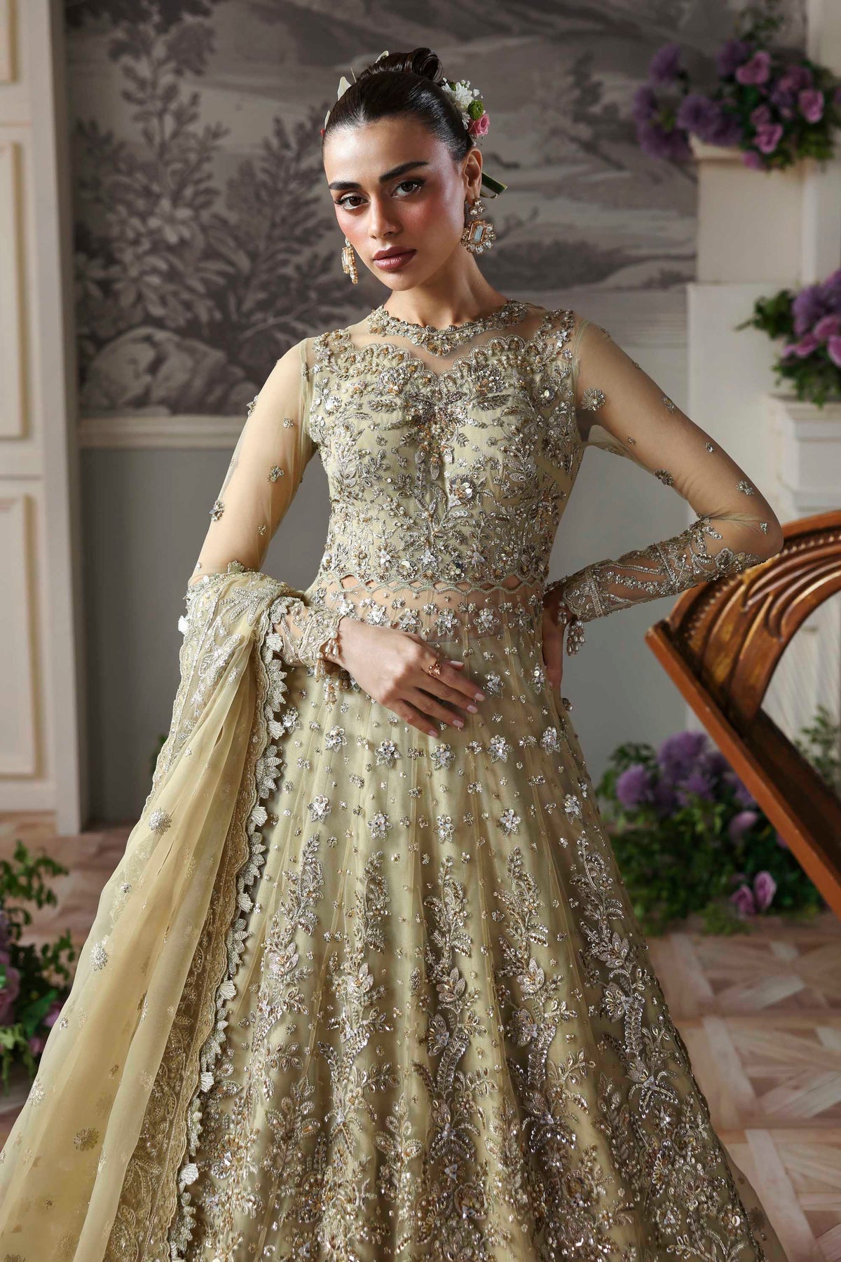 Akbar Aslam | Deewani Wedding Formals | Mintara - Ladies Clothes - Maria Faisal