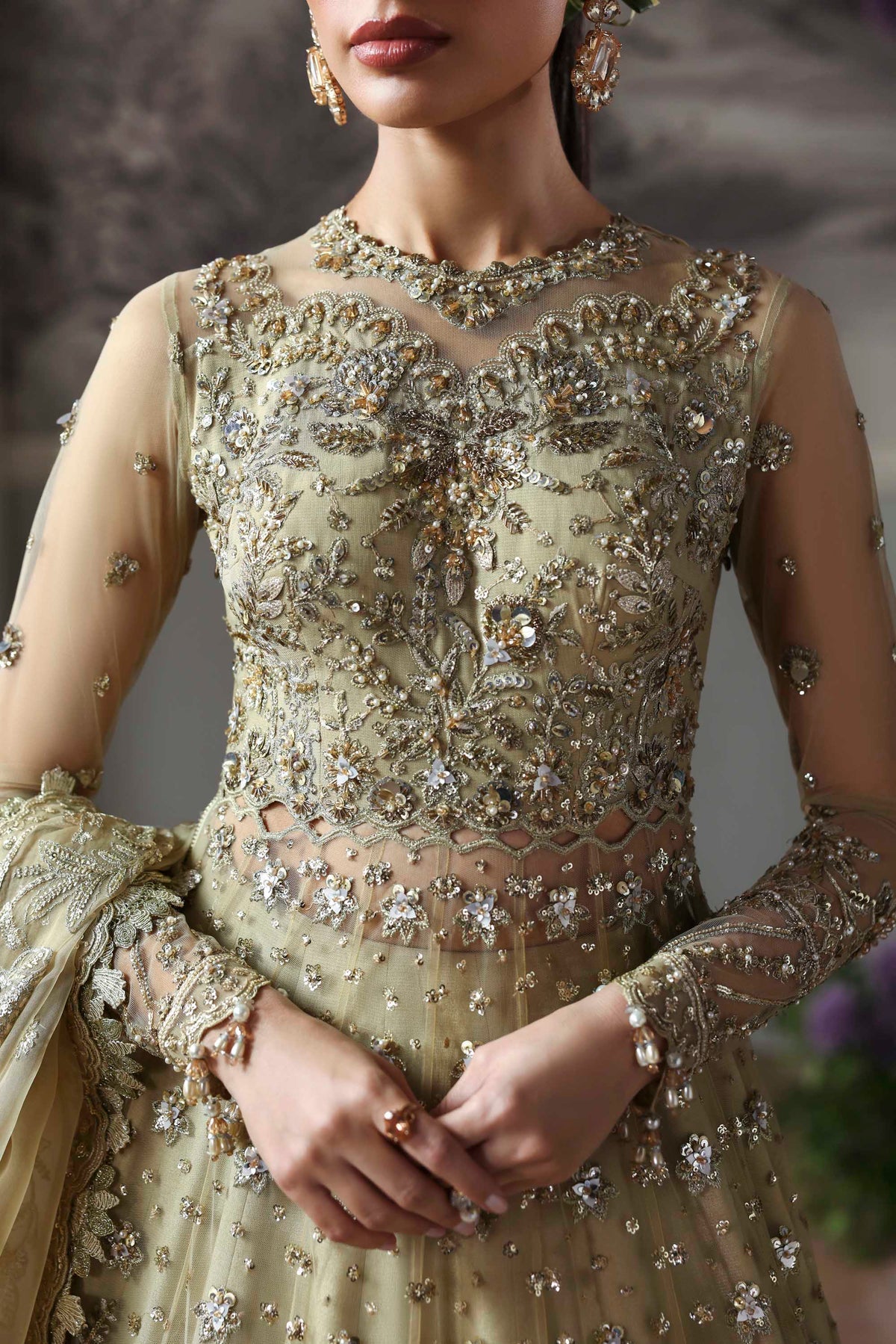 Akbar Aslam | Deewani Wedding Formals | Mintara - Ladies Clothes - Maria Faisal