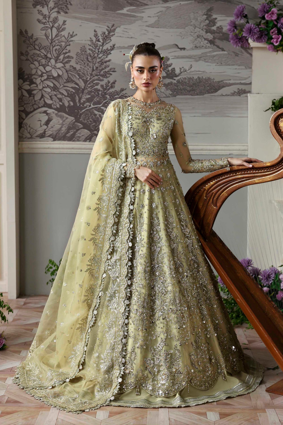 Akbar Aslam | Deewani Wedding Formals | Mintara - Ladies Clothes - Maria Faisal