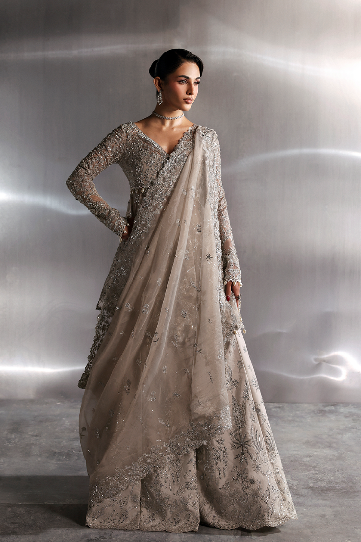 Zarposh | Seraphine Wedding Formals | NOVELLE - Wedding Dress - available at Maria Faisal in UK and USA.
