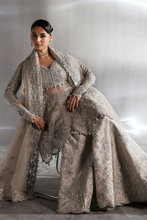Zarposh | Seraphine Wedding Formals | NOVELLE - Wedding Dress - available at Maria Faisal in UK and USA.