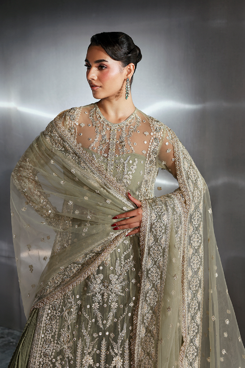 Zarposh | Seraphine Wedding Formals | WILLOW - Wedding Dress - available at Maria Faisal in UK and USA.