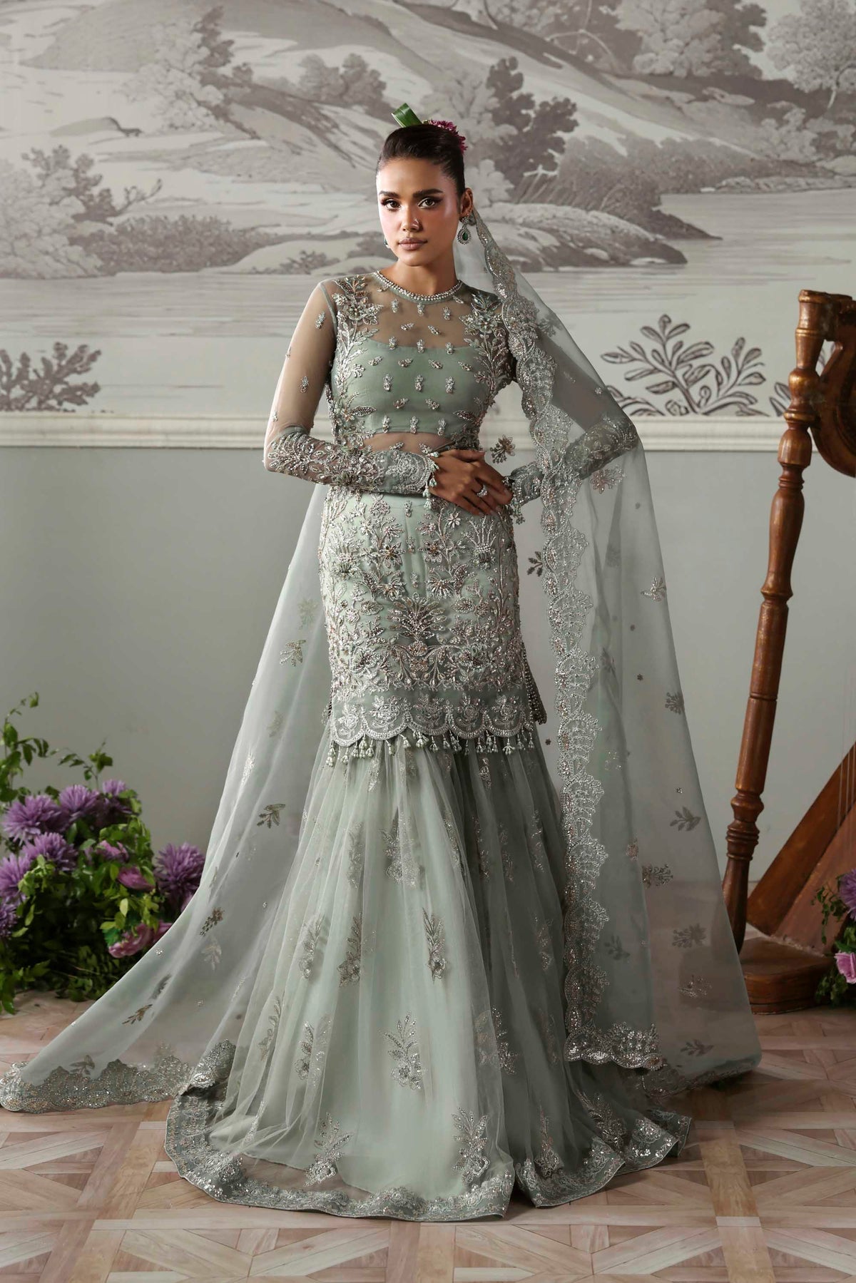Akbar Aslam | Deewani Wedding Formals | Silvenza - Ladies Clothes - Maria Faisal