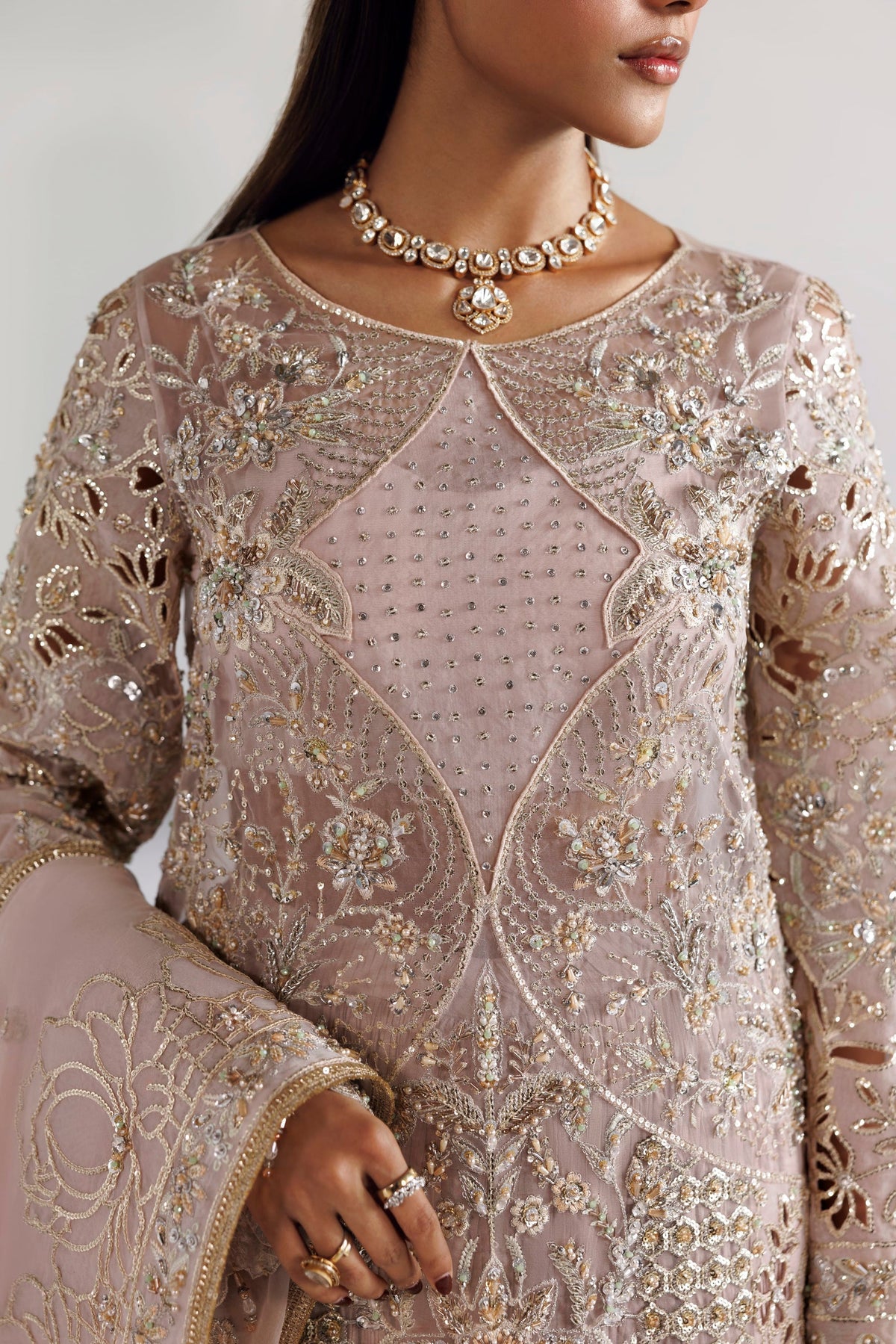 Akbar Aslam | Luxury Formals | Iyla - Formal Dress - available at Maria Faisal in UK and USA.