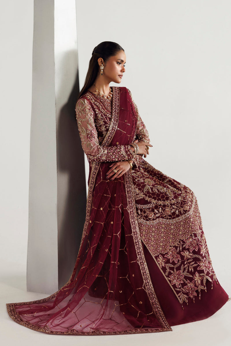 Akbar Aslam | Luxury Formals | Azelle - Formal Dress - available at Maria Faisal in UK and USA.