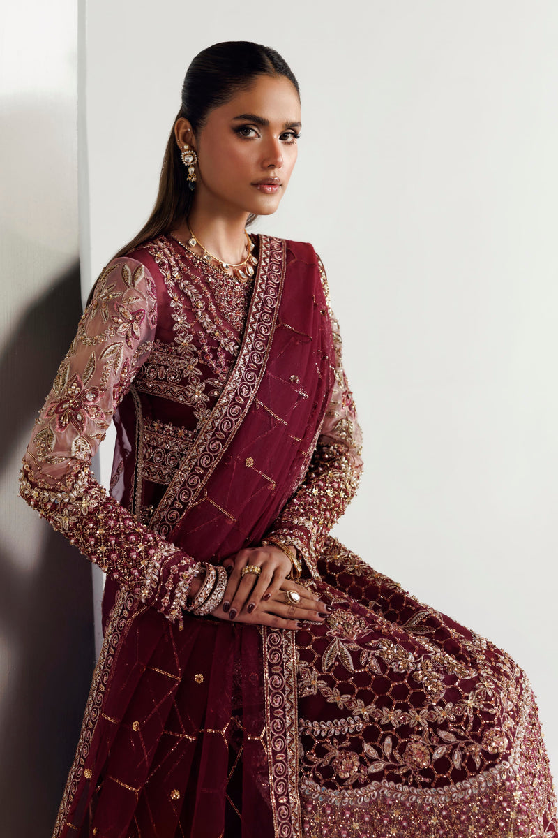 Akbar Aslam | Luxury Formals | Azelle - Formal Dress - available at Maria Faisal in UK and USA.