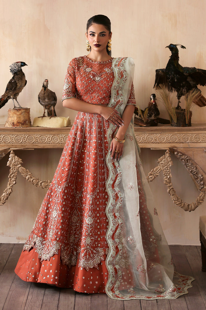 Zarposh | Jahanara Wedding Formals | Mahgul - Wedding Dress - available at Maria Faisal in UK and USA.
