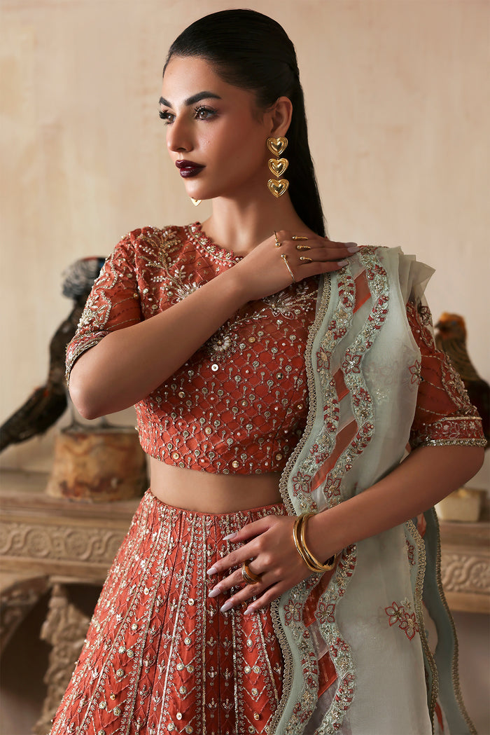 Zarposh | Jahanara Wedding Formals | Mahgul - Wedding Dress - available at Maria Faisal in UK and USA.