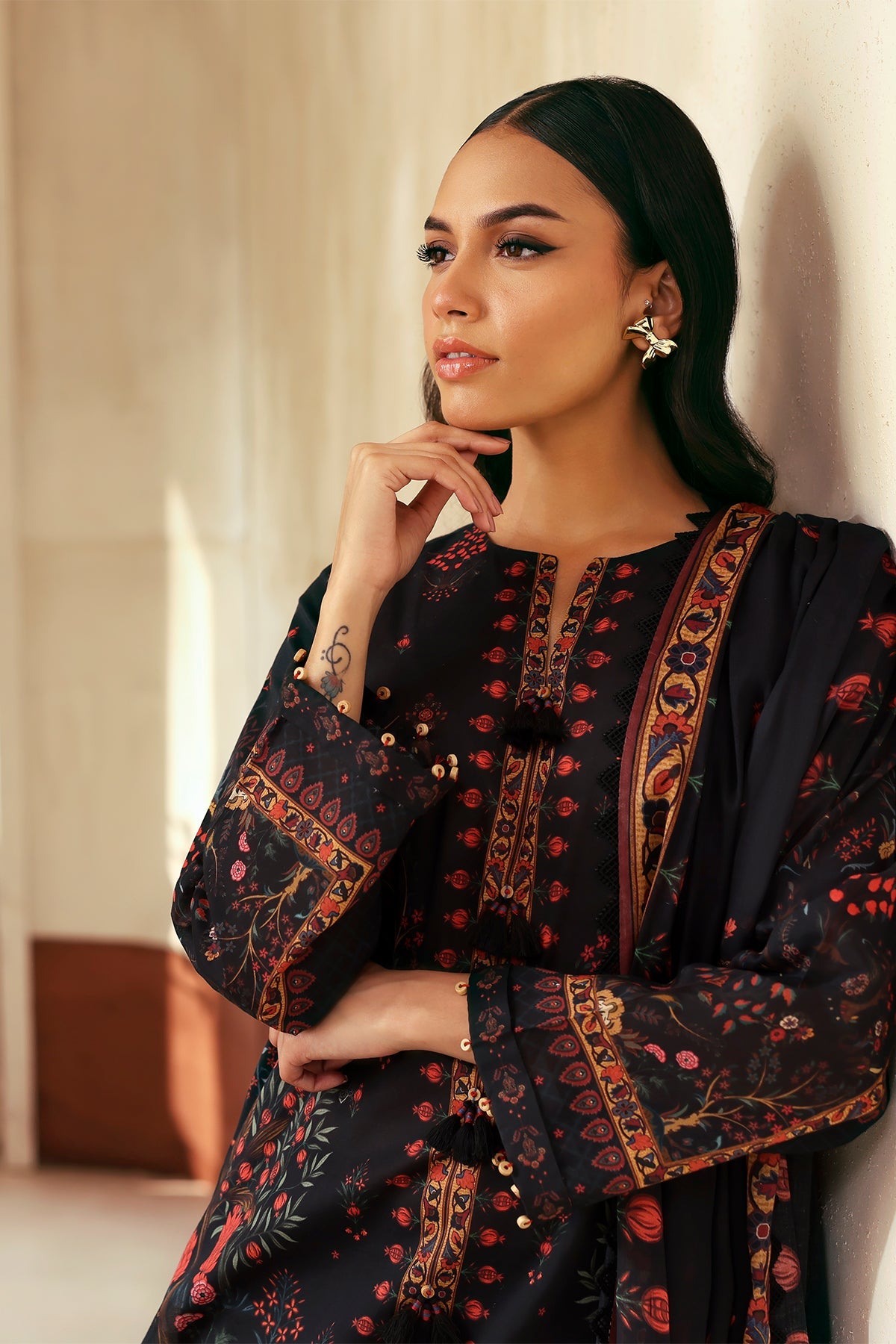 Sahar | Selene 25 | Royal Noir by Maria Faisal - Registered Vendor of : Sahar - type : Ladies Clothes - 100% original wedding dresses