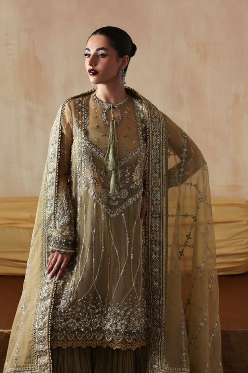 Zarposh | Jahanara Wedding Formals | Zarqash - Wedding Dress - available at Maria Faisal in UK and USA.