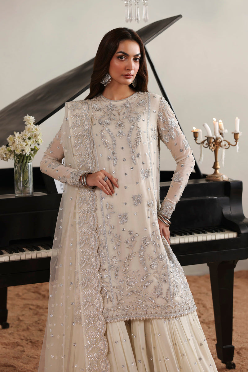 Akbar Aslam | Luxury Formals | Estelle - Formal Dress - available at Maria Faisal in UK and USA.