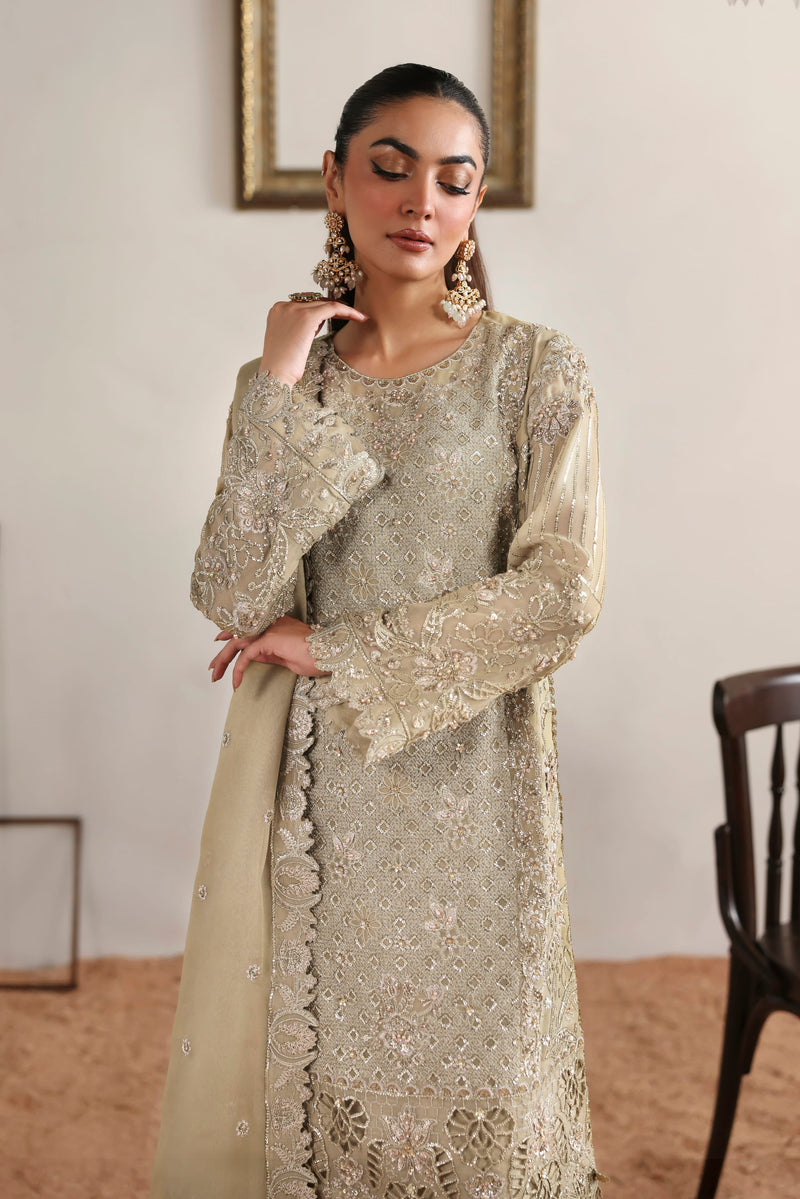 Akbar Aslam | Luxury Formals | Evora - Formal Dress - available at Maria Faisal in UK and USA.
