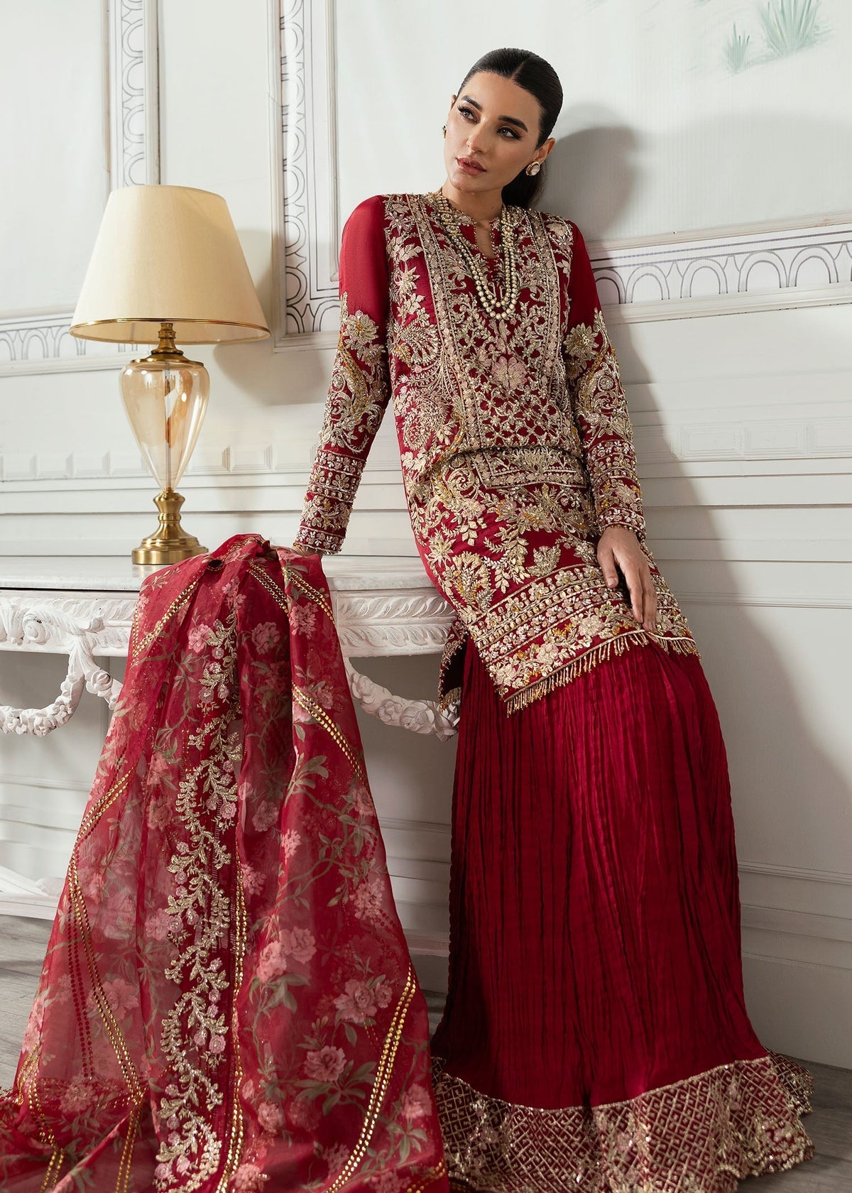 Crimson | A Beautiful Chaos Wedding Collection | Artisan Story - Ladies Clothes - Maria Faisal