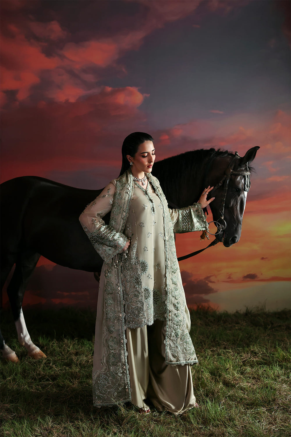 Zarposh | Moonlit Muse | Nerine - Ladies Clothes - Maria Faisal