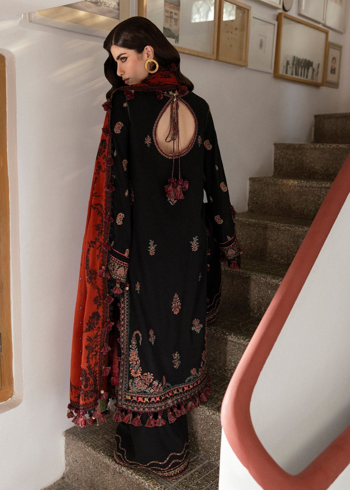 Hussain Rehar | Karandi Winter 24 | Sahe - Ladies Clothes - Maria Faisal