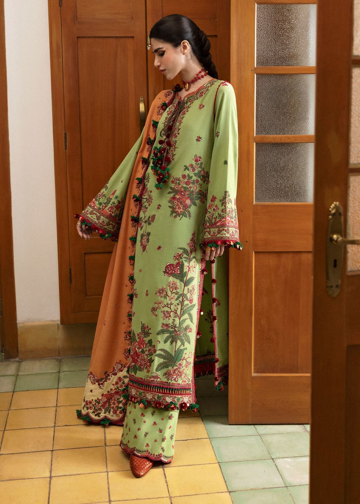 Hussain Rehar | Karandi Winter 24 | Mosy - Ladies Clothes - Maria Faisal
