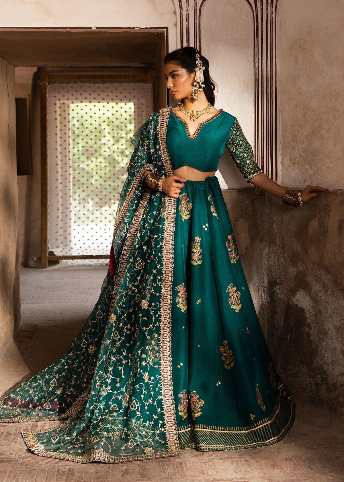 Sadaf Fawad Khan | Zeenat Formals 26 | Raha - Formal Dress - available at Maria Faisal in UK and USA.