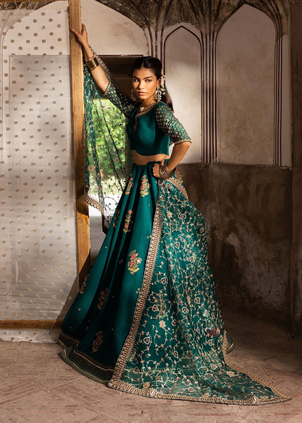Sadaf Fawad Khan | Zeenat Formals 26 | Raha - Formal Dress - available at Maria Faisal in UK and USA.