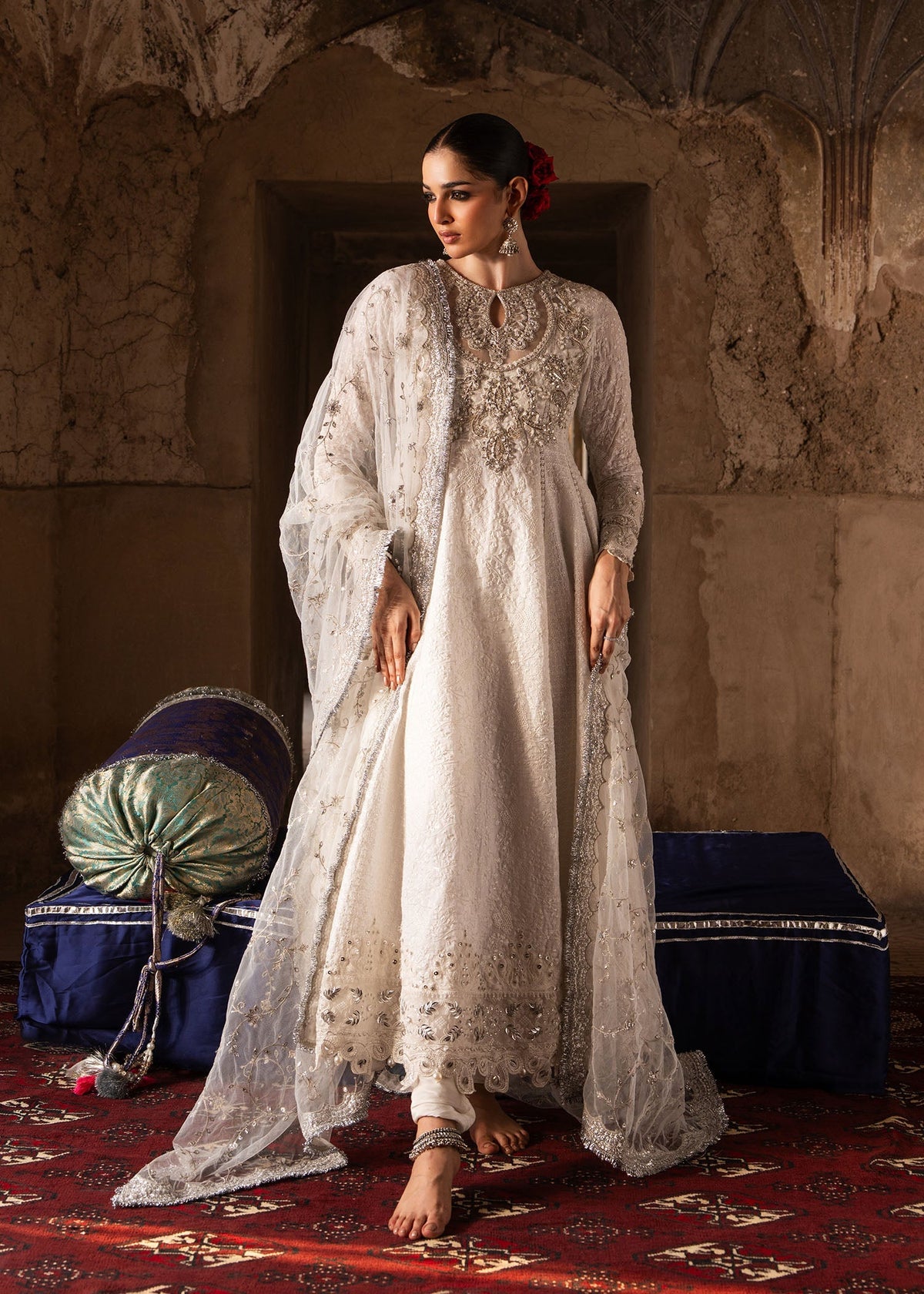Sadaf Fawad Khan | Zeenat Formals 26 | Aaina - Formal Dress - available at Maria Faisal in UK and USA.