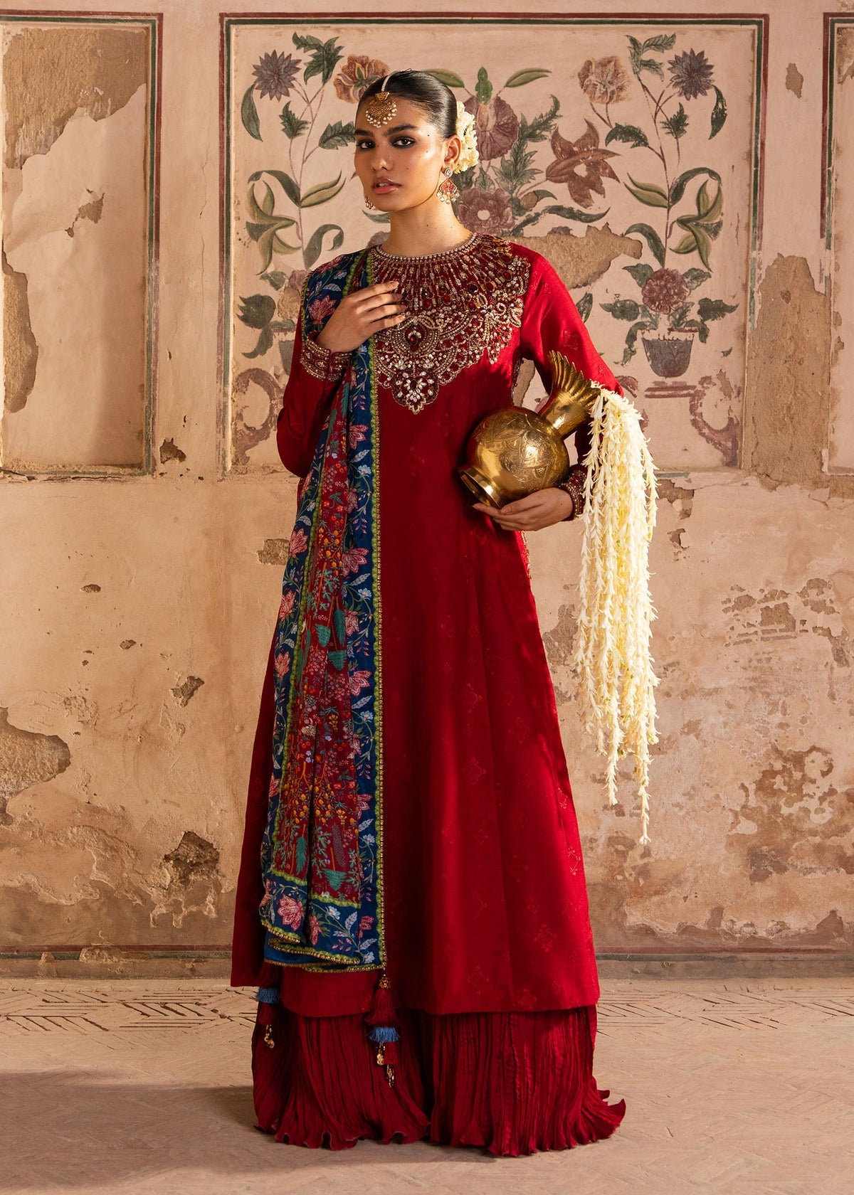 Sadaf Fawad Khan | Zeenat Formals 26 | Noor-un-Nisa - Formal Dress - available at Maria Faisal in UK and USA.