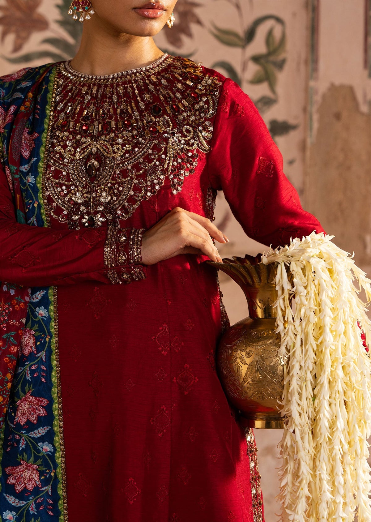 Sadaf Fawad Khan | Zeenat Formals 26 | Noor-un-Nisa - Formal Dress - available at Maria Faisal in UK and USA.