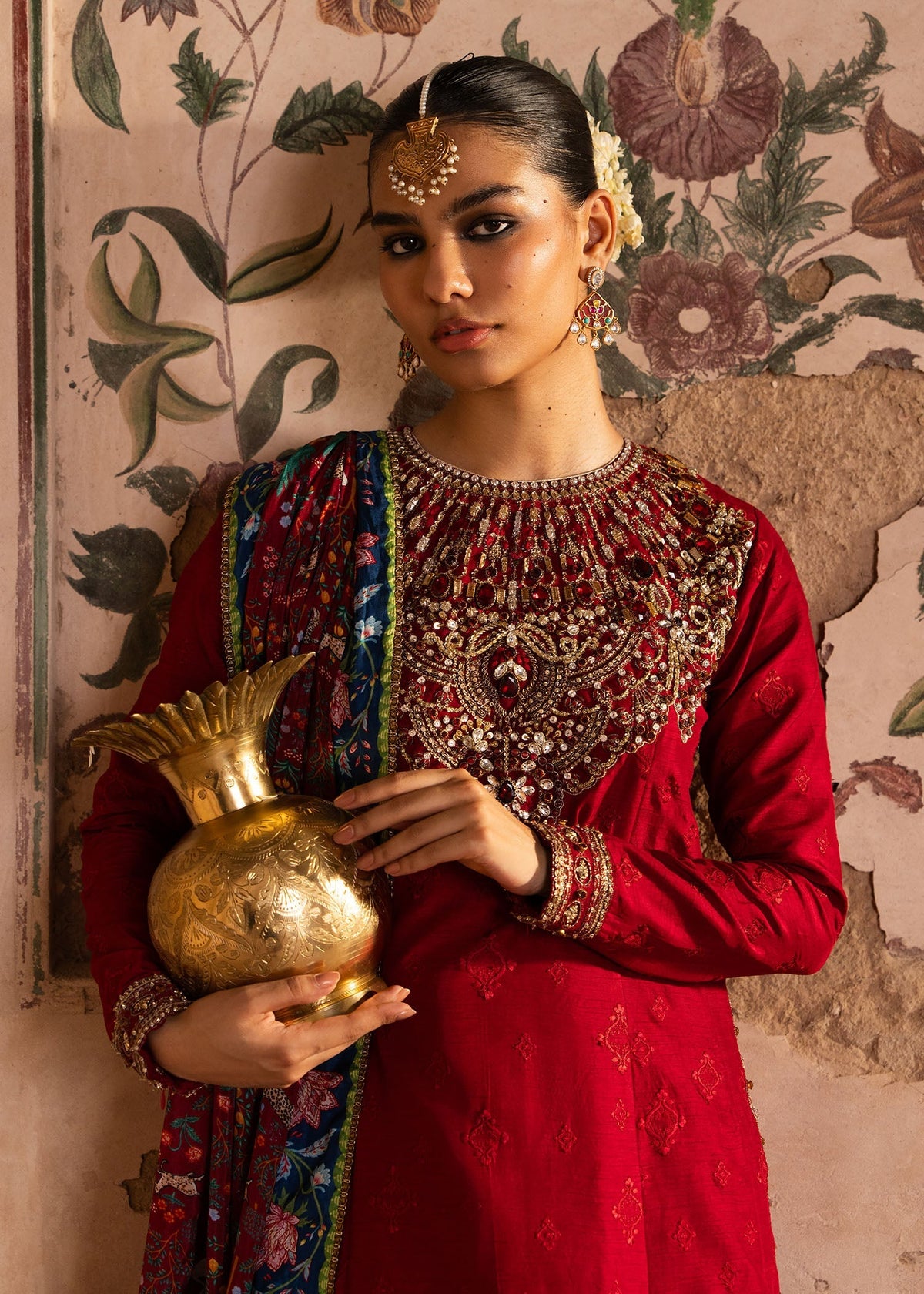 Sadaf Fawad Khan | Zeenat Formals 26 | Noor-un-Nisa - Formal Dress - available at Maria Faisal in UK and USA.