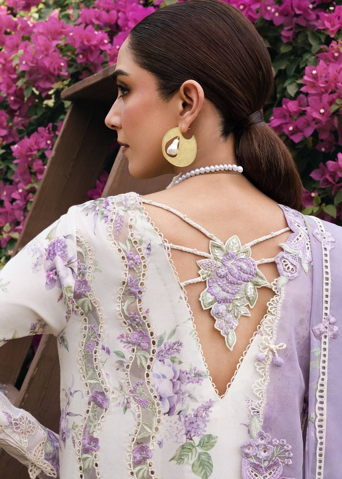 Crimson | Tasawar 25 | LAVENDER FALL - D5B by Maria Faisal - Registered Vendor of : Crimson - type : Ladies Clothes - 100% original wedding dresses