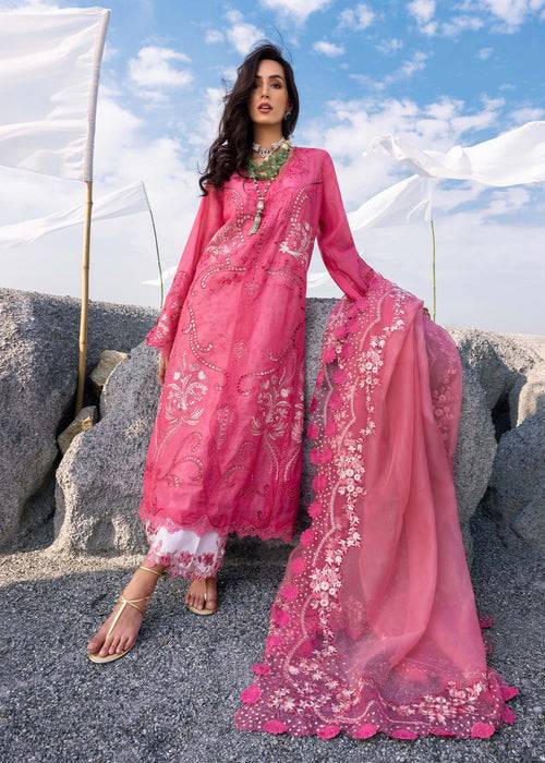Saira Shakira | Luxury Lawn 25 | SAMARA-B by Maria Faisal - Registered Vendor of : Saira Shakira - type : Ladies Clothes - 100% original wedding dresses