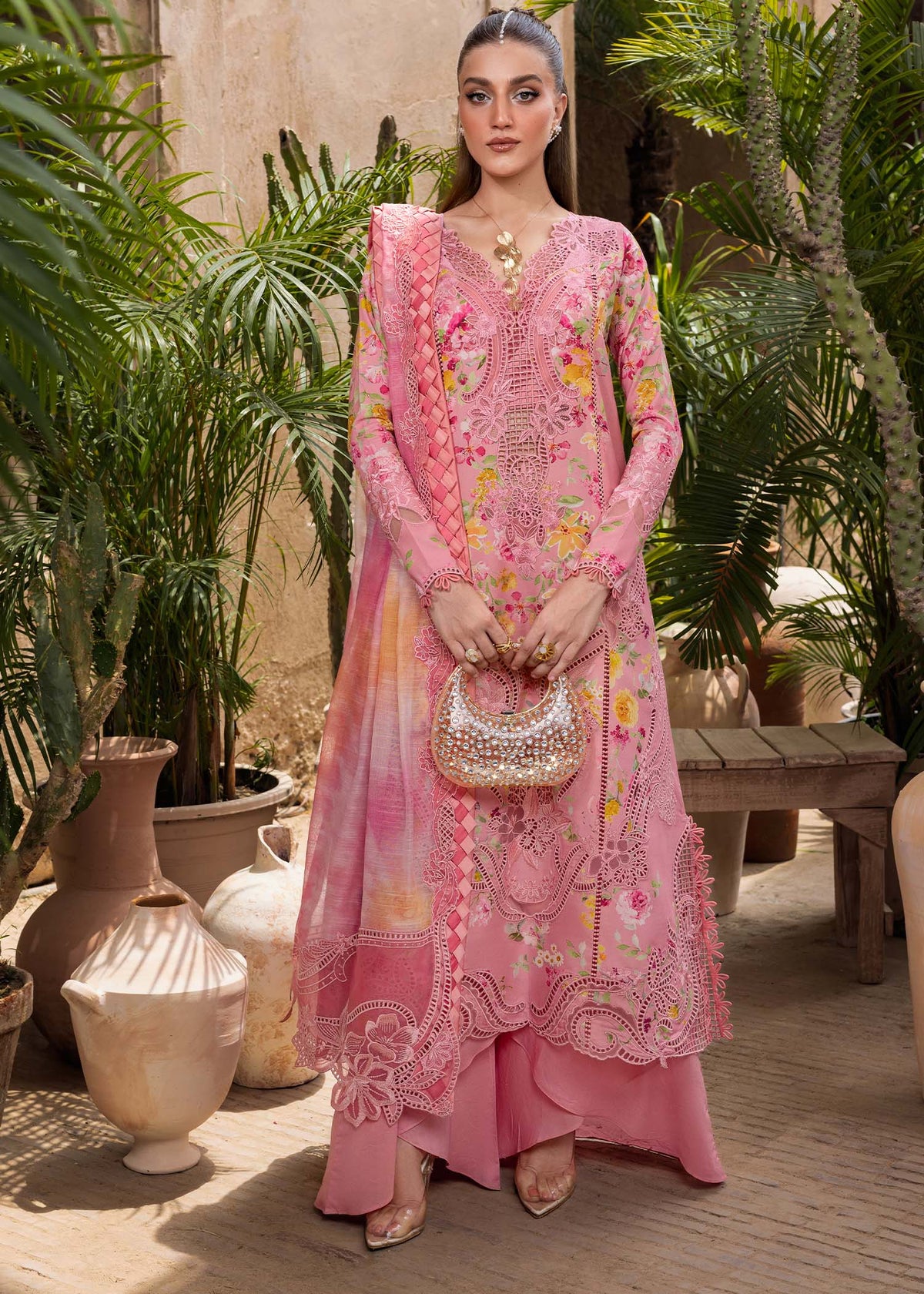 Crimson | Tasawar 25 | PETALS AND PROMISES - D2A by Maria Faisal - Registered Vendor of : Crimson - type : Ladies Clothes - 100% original wedding dresses
