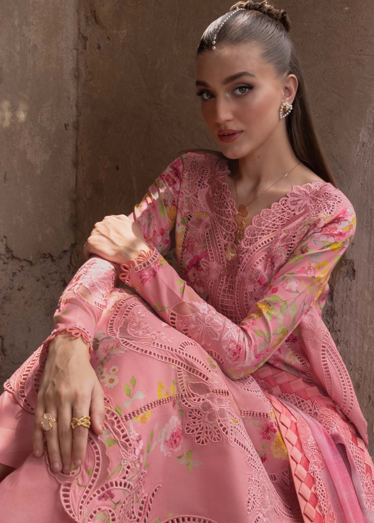 Crimson | Tasawar 25 | PETALS AND PROMISES - D2A by Maria Faisal - Registered Vendor of : Crimson - type : Ladies Clothes - 100% original wedding dresses