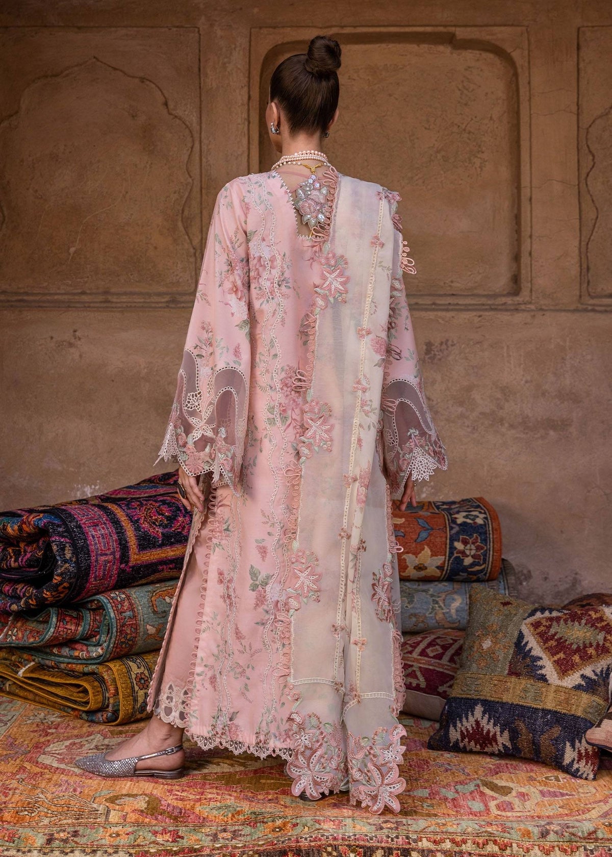 Crimson | Tasawar 25 | LAVENDER FALL - D5A by Maria Faisal - Registered Vendor of : Crimson - type : Ladies Clothes - 100% original wedding dresses