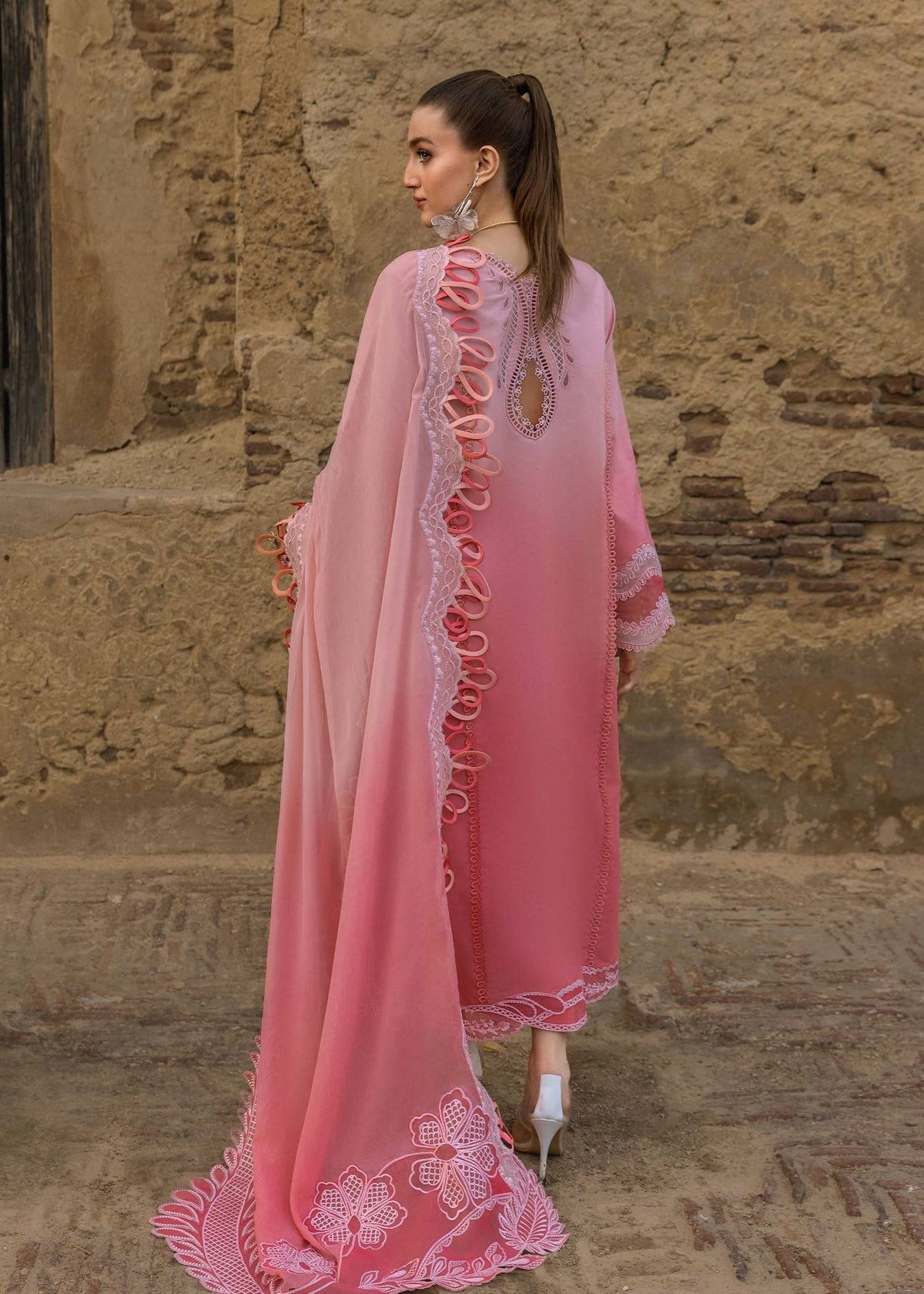 Crimson | Tasawar 25 | ALL THINGS OMBRE - D1B by Maria Faisal - Registered Vendor of : Crimson - type : Ladies Clothes - 100% original wedding dresses